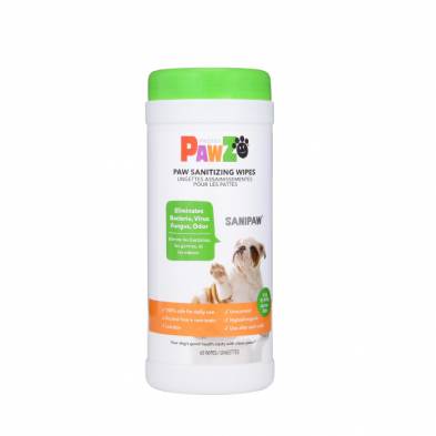 Pawz Sanipaw Wipes (60 ct)