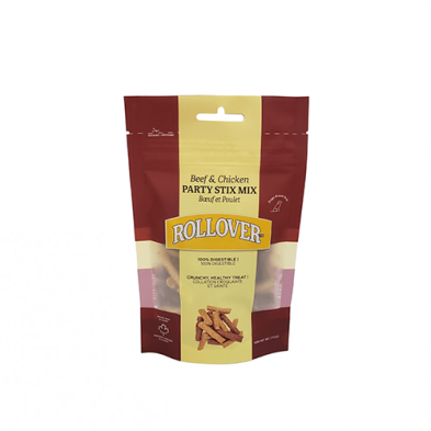 Rollover Beef & Chicken Party Stix Mix Dog Treat 100 gm