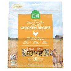 Open Farm Harvest Chicken Recipe Freeze Dried Raw Dog Food 3.5 oz