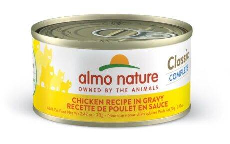 Almo Classic Complete Cat Food - Chicken Recipe In Gravy 70g