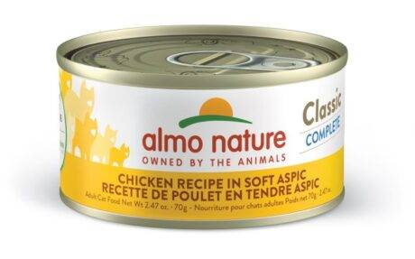 Almo Classic Complete Cat Food - Chicken Recipe In Soft Aspic 70g