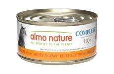 Almo Nature HQS Complete Cat Food - Chicken Recipe With Carrots In Gravy 70g
