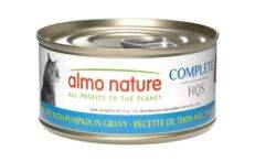 Almo Nature HQS Complete Cat Food - Tuna Recipe With Pumpkin In Gravy 70g
