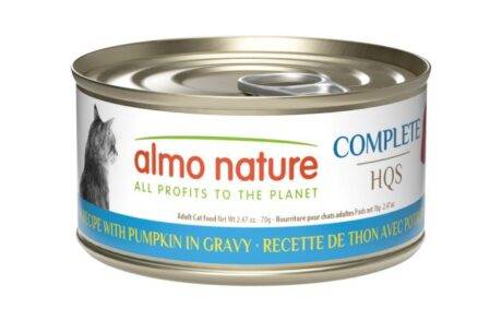 Almo Nature HQS Complete Cat Food - Tuna Recipe With Pumpkin In Gravy 70g