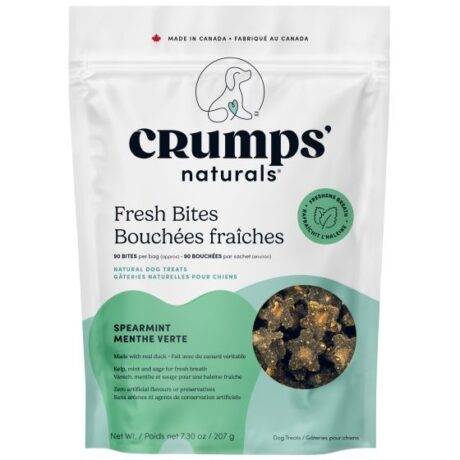 Crumps Fresh Bites Spearmint Dog Treat 207g