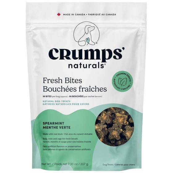 Crumps Fresh Bites Spearmint Dog Treat 207g