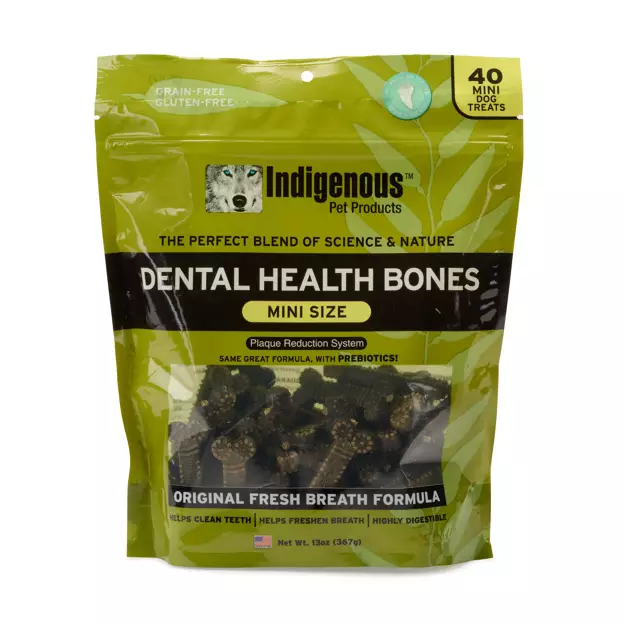 Indigenous Pet Dental Health Bones MINI - Original Fresh Breath
