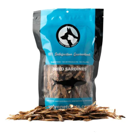 Only One Treats Dried Sardines Dog Cat Treats