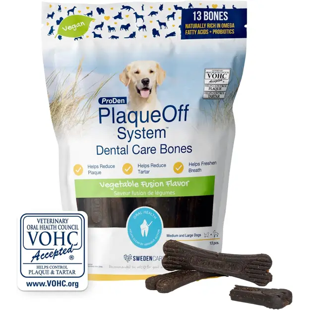 Proden Plaque Off System Dental Bones - Vegetable