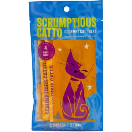 SCRUMPTIOUS CATTO Chicken/Tuna Mousse Cat Treat 56g