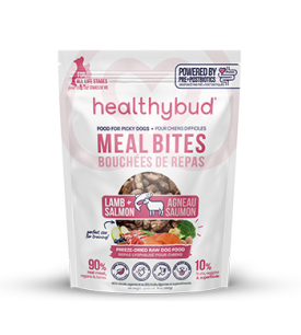 healthybud Lamb + Salmon Meal Bites with Superfoods Freeze-Dried Dog Food 397gm