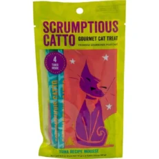 SCRUMPTIOUS CATTO Tuna Recipe Mousse Cat Treat 56g