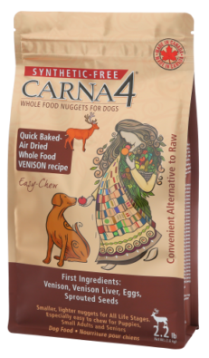Carna4 Easy Chew Venison Dog Food