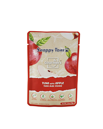 Snappy Tom Gourmers Tuna with Apple Wet Cat Food 70gm
