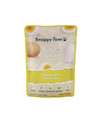 Snappy Tom Gourmers Tuna with Egg Wet Cat Food 70gm