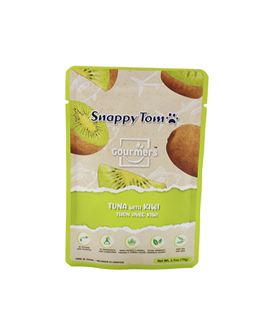 Snappy Tom Gourmers Tuna with Kiwi Wet Cat Food 70gm