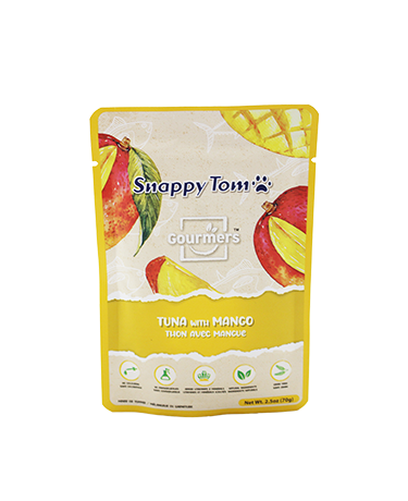 Snappy Tom Gourmers Tuna with Mango Wet Cat Food 70gm