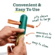 Woof Bully Safe - Bully Stick Holder Green-2