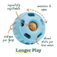 Woof Pupsicle BlueInteractive Long Lasting Dog Toy -1