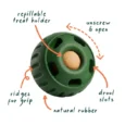Woof Pupsicle Green Interactive Long Lasting Dog Toy5