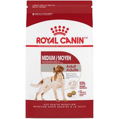 Royal Canin Size Health Nutrition Medium Adult Dog Food 17LBS